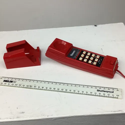 Red Betacom Wall Mount Telephone