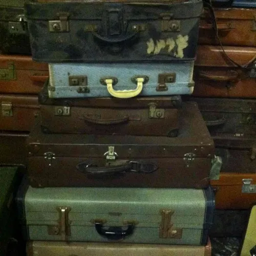 General period suitcases