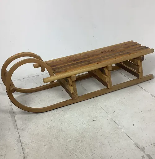 Wooden Sledge / Book Shelf