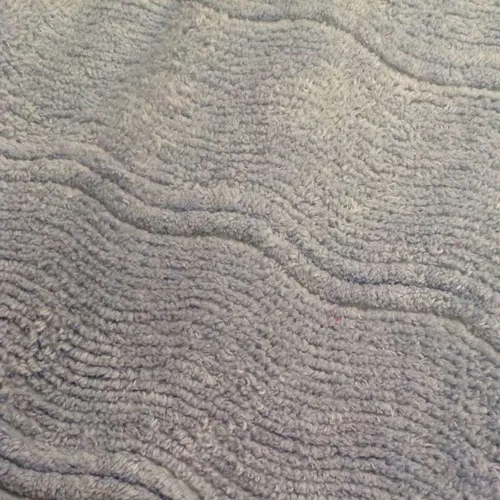 blue candlewick blanket throw bed softs fabric