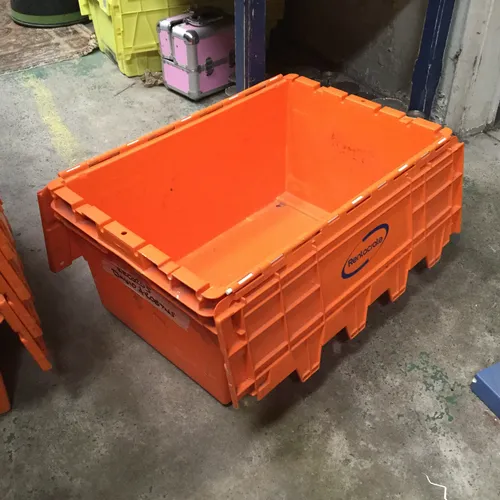 Orange Packing Crate
