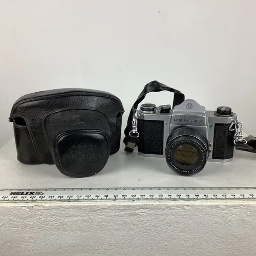 Pentax Asahi Camera with leather case