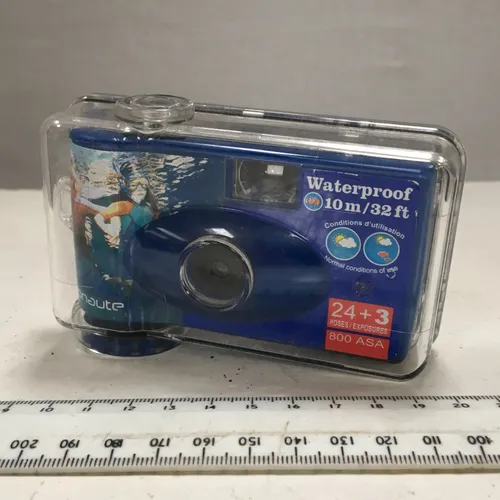 Waterproof disposable camera