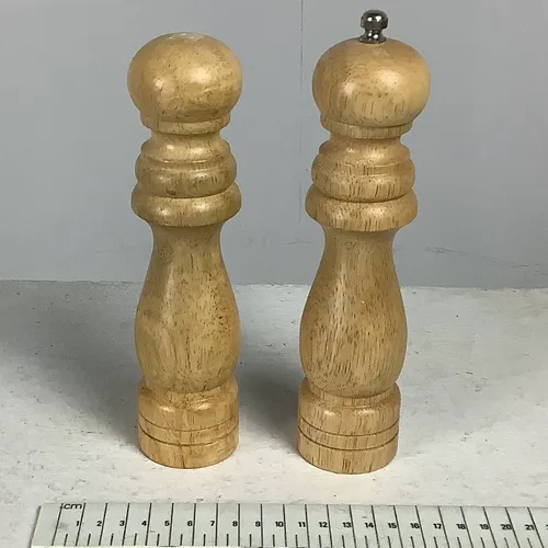 Light Wooden Salt and Pepper Grinders