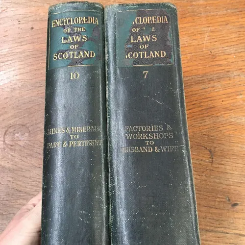 Individual Period Law Books