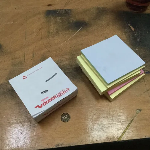 Quantity of Assorted Post It Sticky Note Pads