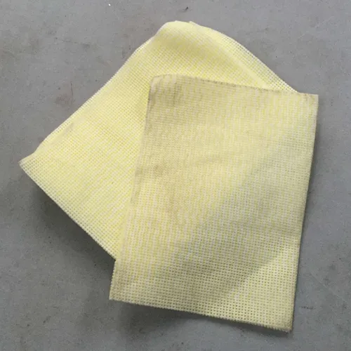Yellow cleaning cloths