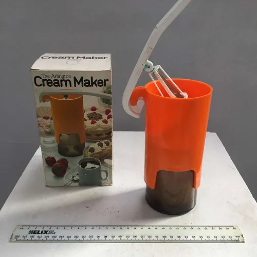 Period Boxed 1970s Arlington Cream Maker