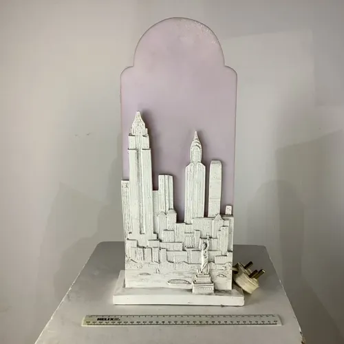 Ceramic Skyline Lamp