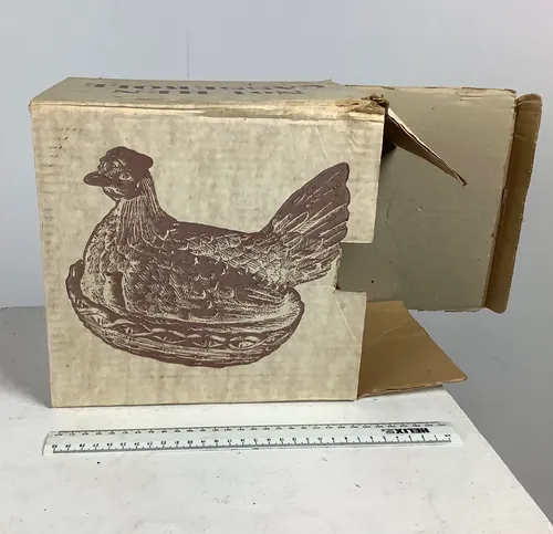 Brown Ceramic Chicken Dish