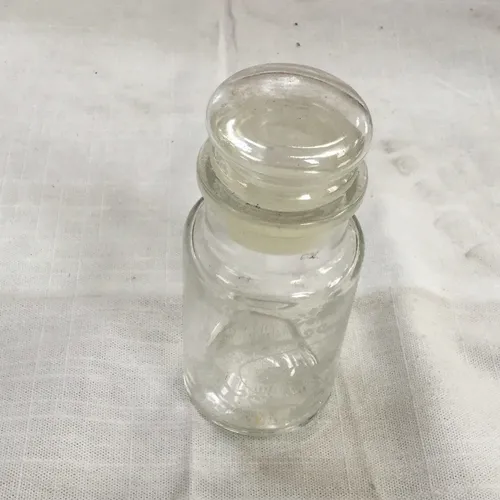 Small Glass Jar with Lid