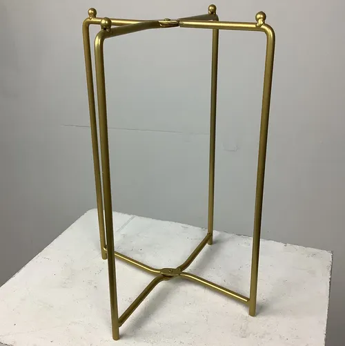 Collapsible / Foldable Four Legged Gold Stand
