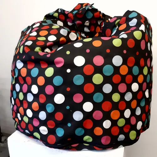 Polka Dot Bean Bag