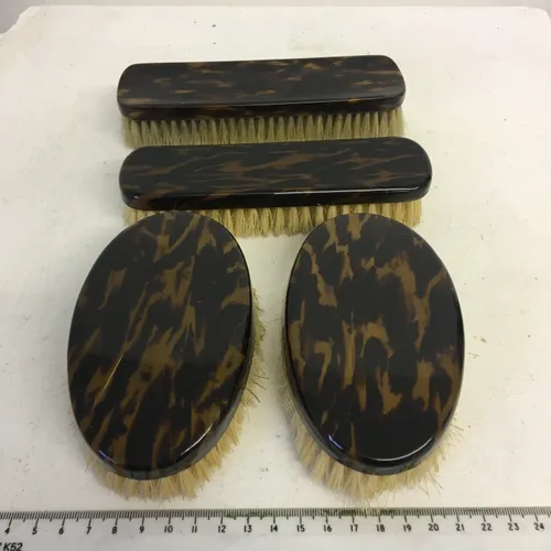 Tortoiseshell Shoe Polishing Brush
