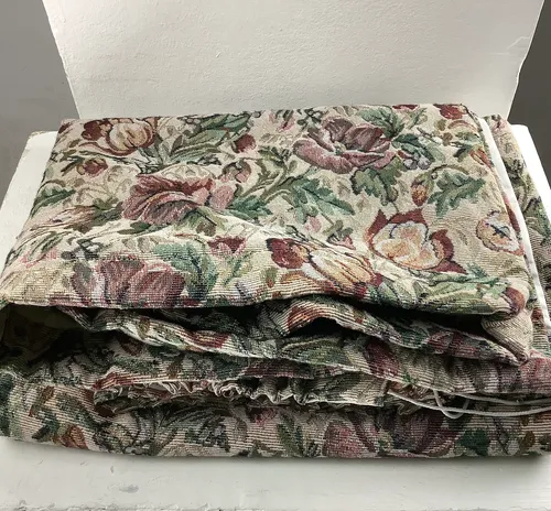 Vintage floral curtains 
