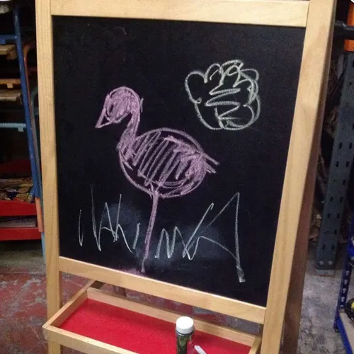 Children's Easel Blackboard/Chalkboard