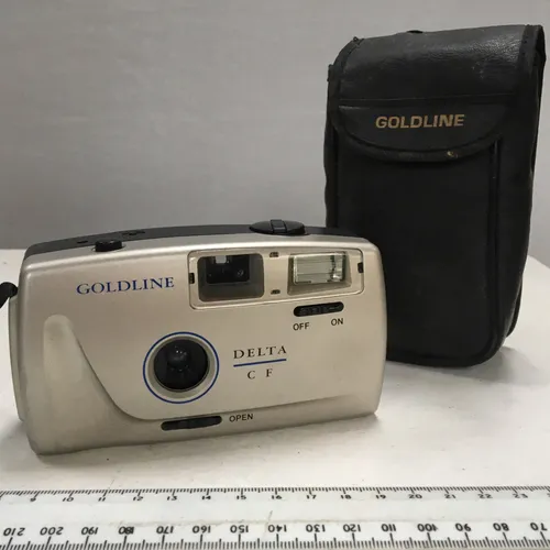 Goldline Delta CF Camera with case