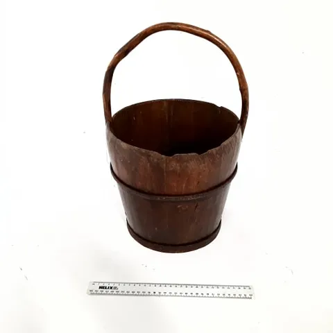 Wooden bucket 1