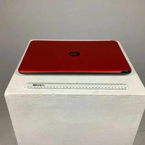 Red HP Pavilion 15 Laptop Computer