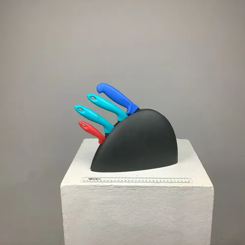 Plastic Knife Block 