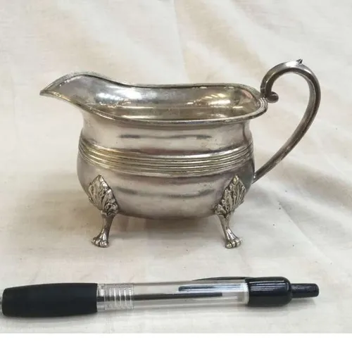 Silver gravy boat