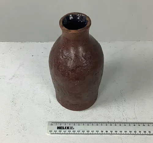 Brown Clay Vase