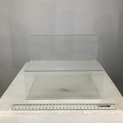 Clear Perspex / Acrylic 2 Step Display Stand / Unit