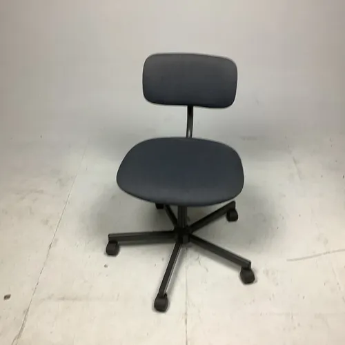 Grey Fabric Swivel Office Desk Chair