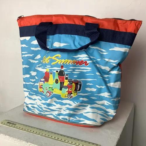 Red and Blue “Hot Summer” Bag