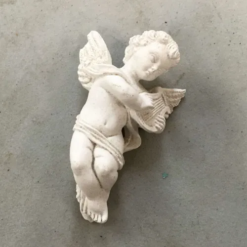 Ceramic angel ornament