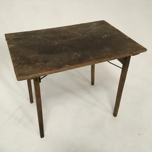 Period Folding Wood Table