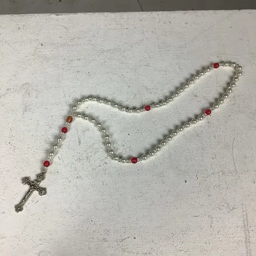 White and Pink Rosary