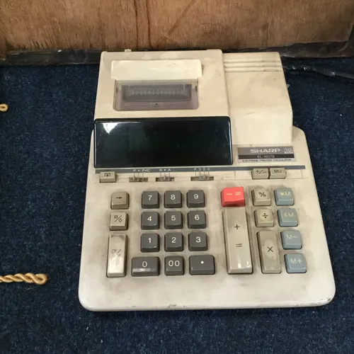 Sharp EL-1607S Electronic Printing Calculator