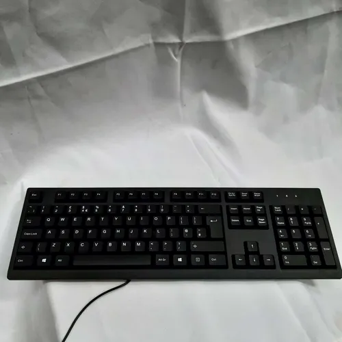 Black computer keyboard