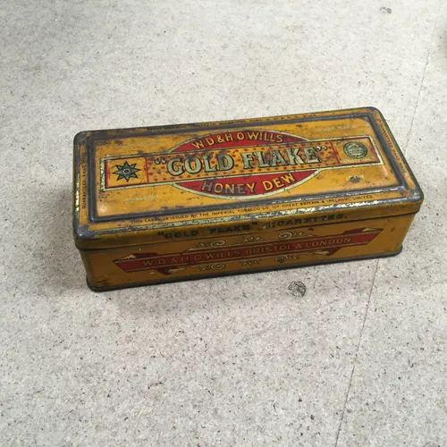 Period Gold Flake Tobacco Tin