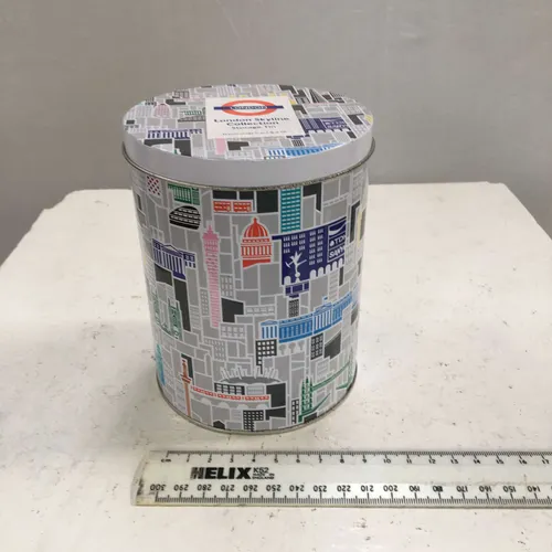 London Skyline Print Storage Tin