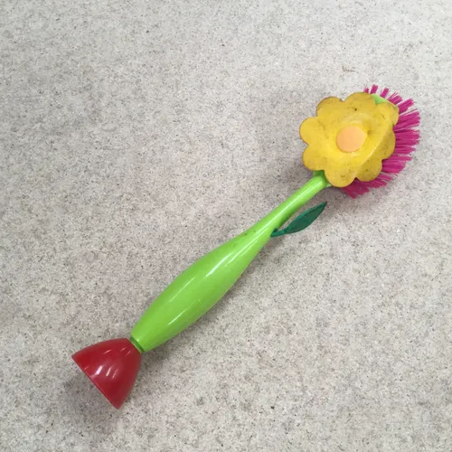 Flower Design Washing Up Brush