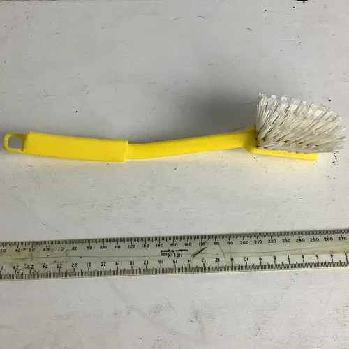 Yellow Plastic Washing Up Brush