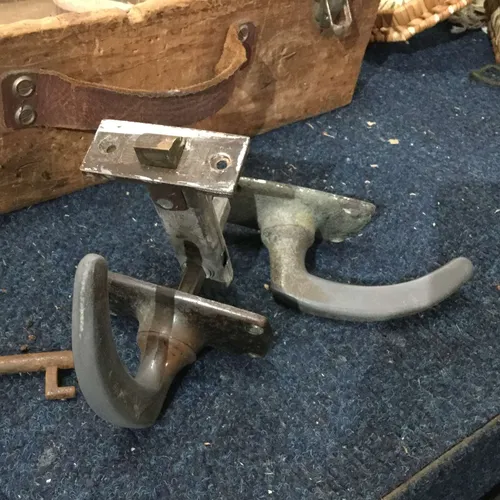 Period Door Handle and Lock Set