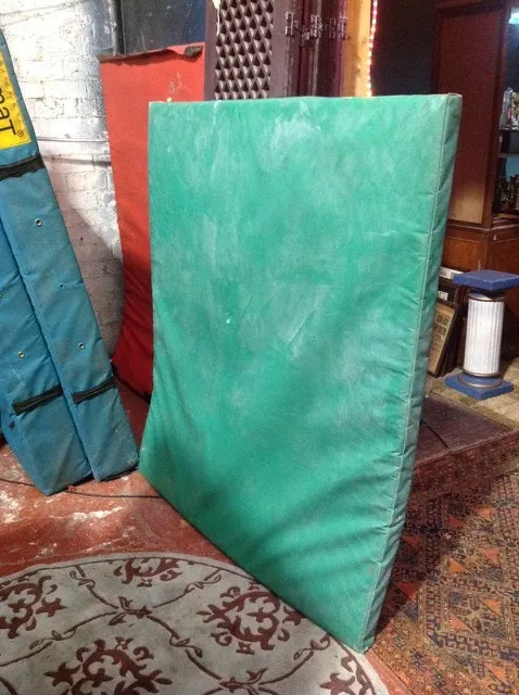 Green Judo Style Crash Mat