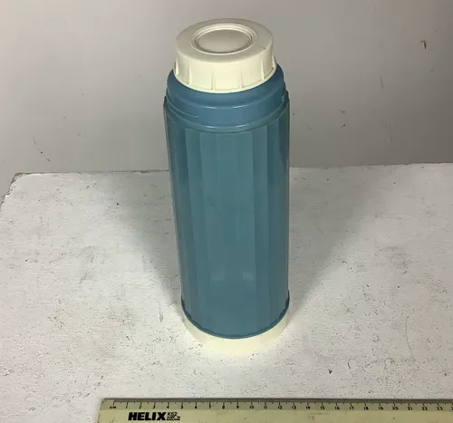 Period Blue and White Aladdin Flask