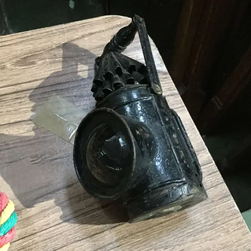 Period Black Metal Candle Lamp Lantern