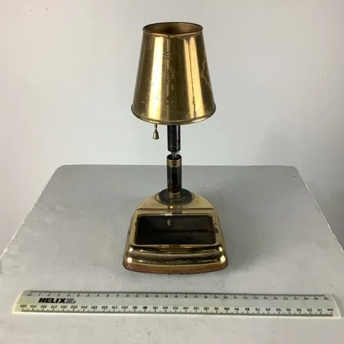 Brass Ashtray Lamp / Lighter