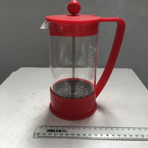 Red cafetière
