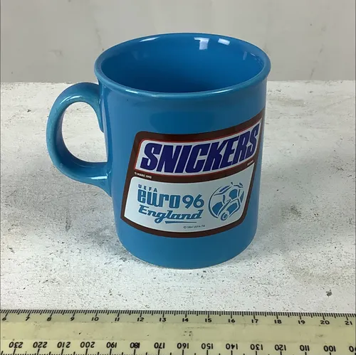 Blue Snickers UEFA 96 Mug