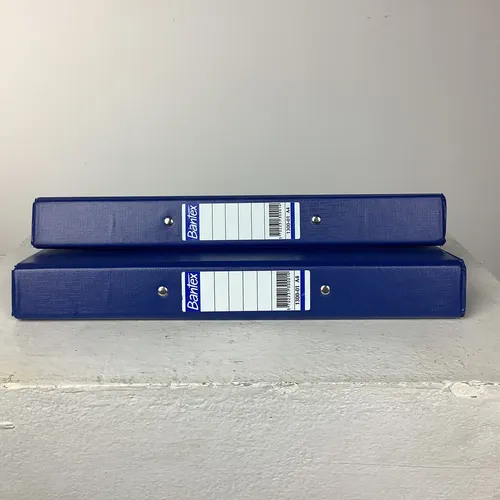 Blue Ring Binder