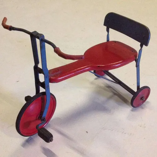Blue and Red Period Children's Tricycle