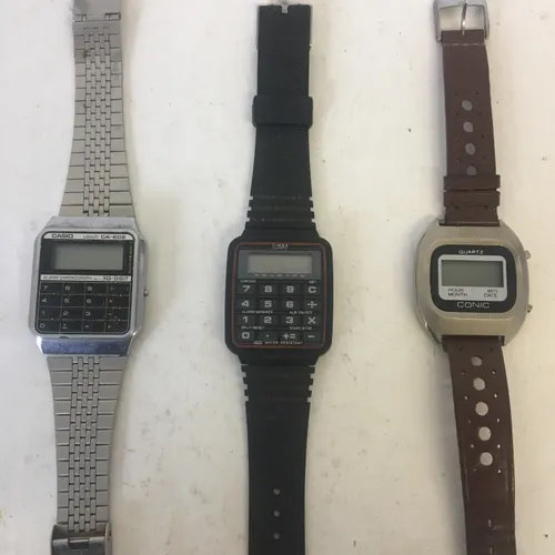 Casio digital watch 1980s