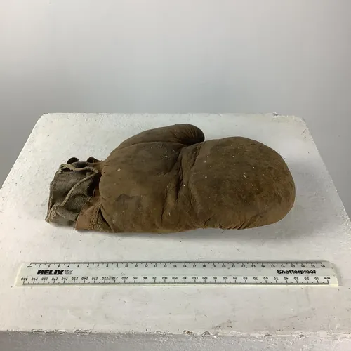 Period Brown Boxing Gloves