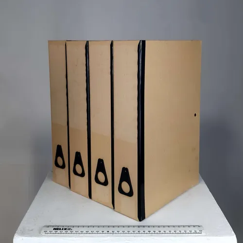 Brown/Manilla cardboard box files